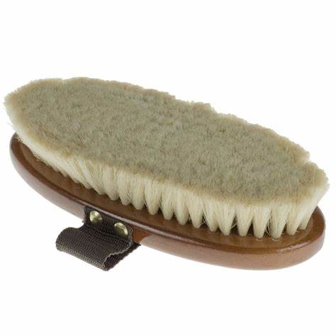 Natural Goat Hair Body Brush Sml/Large